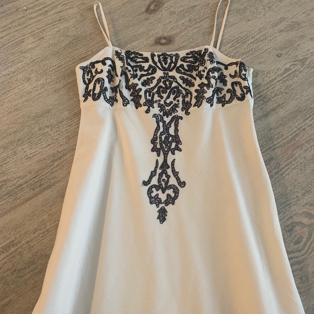 Beautiful Embroidery Detail INC Tank Too